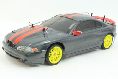 TAMIYA  RC/ラジコン 本体 1/10 フォードマスタングコブラR レーシングカーの買取り品の画像