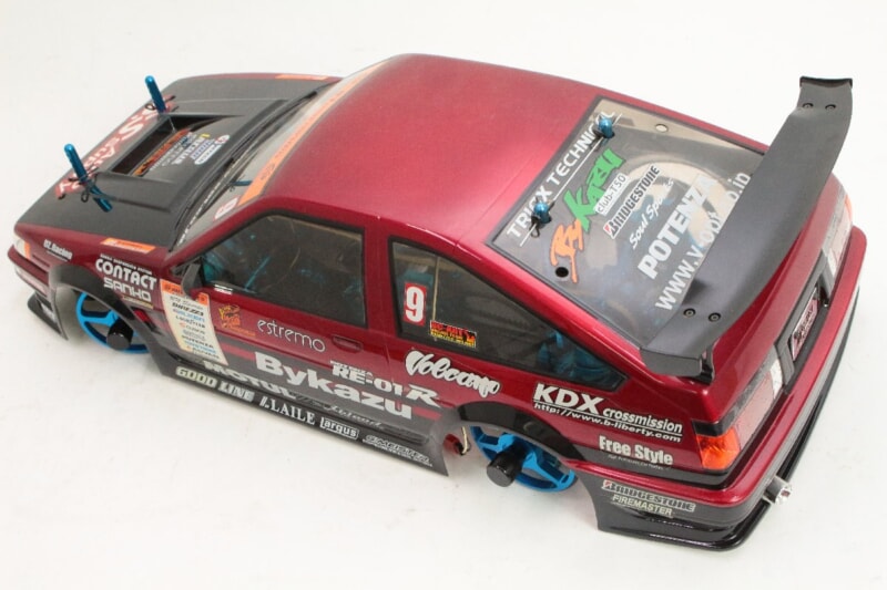 ヨコモ  1/10 電動 RC/ラジコン D1バージョン 林渡AE86レビンの画像1