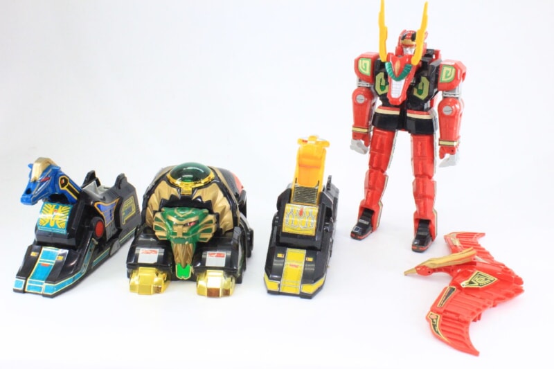 [当時物] 五星合体 DX 大連王  BANDAI/バンダイ 超合金 五星戦隊ダイレンジャーの画像1