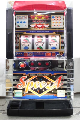 オーイズミ  [スペックA] 4号機 コイン不要機 スロット実機 パチスロの買取り品の画像
