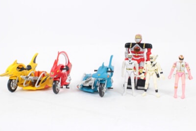 [当時物] 忍者戦隊カクレンジャーなど  フィギュアまとめセット [超合金 ニンジャホワイト/ホウオウレンジャー]など BANDAIの買取り品の画像