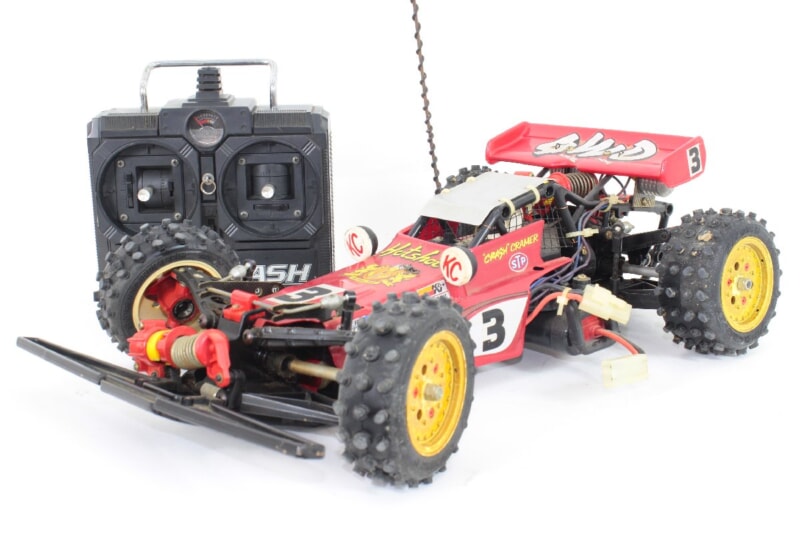 【プロポ付】 TAMIYA/タミヤ  1/10 電動 RC/ラジコン 4WD HOT SHOTの画像1
