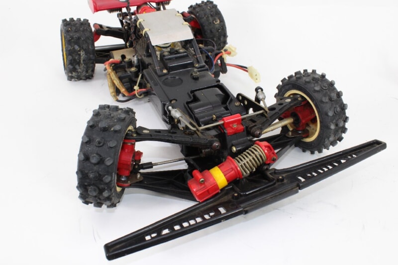 【プロポ付】 TAMIYA/タミヤ  1/10 電動 RC/ラジコン 4WD HOT SHOTの画像1