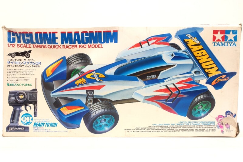 [プロポ付き] TAMIYA/タミヤ  1/12 クイックレーサーRCカー サイクロンマグナムQR ミニ四駆 RC/ラジコンの画像1