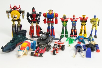 【当時物】 ダルタニアス/マシーンブラスター/ゼンダマンなど 超合金/ソフビなど レトロ玩具まとめセット ポピーの買取り品の画像