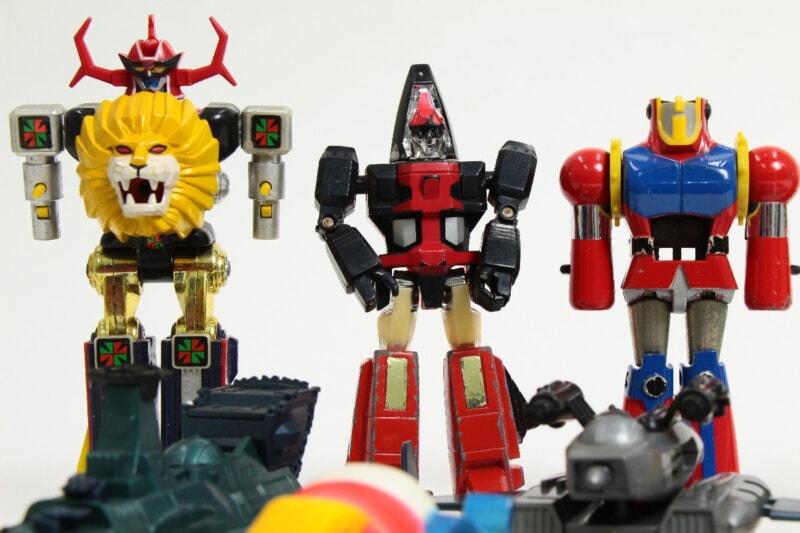 【当時物】 ダルタニアス/マシーンブラスター/ゼンダマンなど 超合金/ソフビなど レトロ玩具まとめセット ポピーの画像1