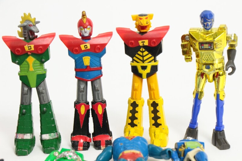 【当時物】 ダルタニアス/マシーンブラスター/ゼンダマンなど 超合金/ソフビなど レトロ玩具まとめセット ポピーの画像1