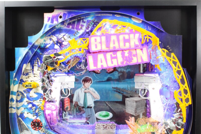 【卓上パチンコ】 タイヨーエレック  [CRブラックラグーンFTX 1/393.7] オート機能付きの画像1