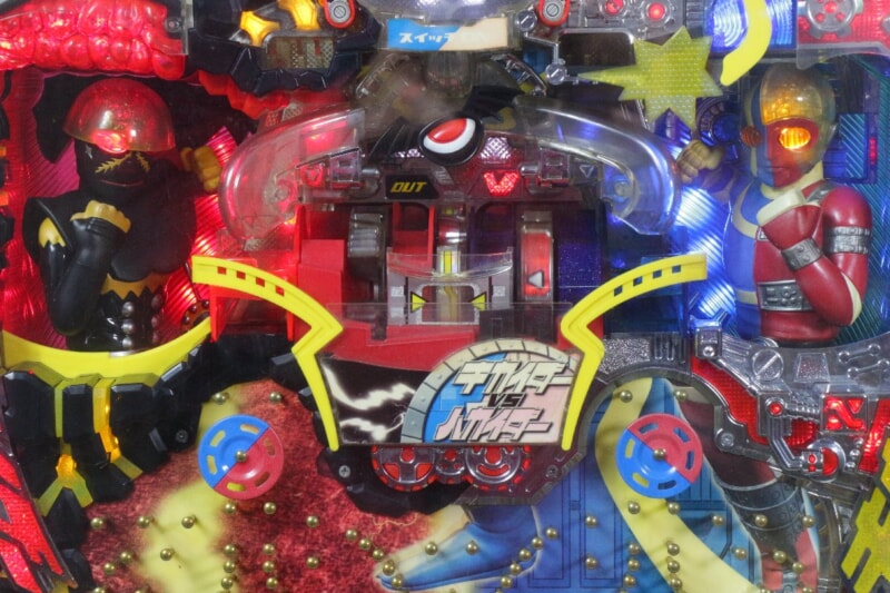 西陣  キカイダーVSハカイダーRSTG パチンコ実機 玉循環機能付きの画像1