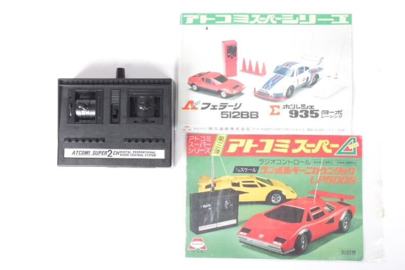 【当時物・箱付】 ASAHI  1/12 アトコミスーパー ランボルギーニカウンタック [LP500S] ラジコン/RCの画像1