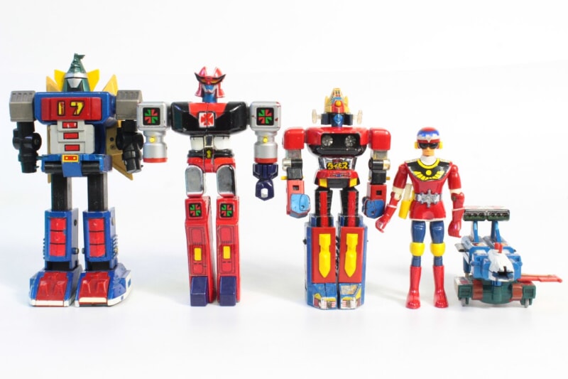 【当時物】 ポピー  ポピニカ まとめセット [大鉄人17][ミライマン アトラウス][闘将 ダイモス] など 5体セット 超合金の画像1