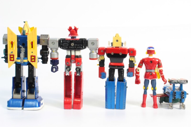 【当時物】 ポピー  ポピニカ まとめセット [大鉄人17][ミライマン アトラウス][闘将 ダイモス] など 5体セット 超合金の画像1