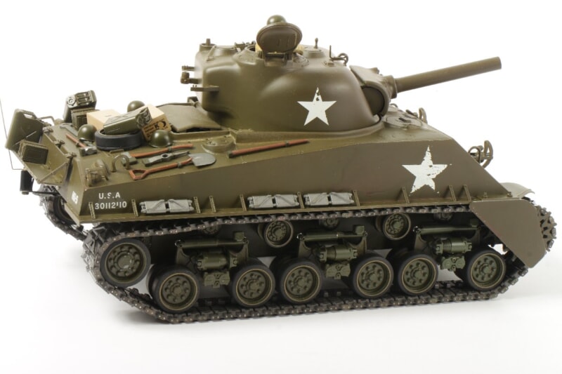 TAMIYA/タミヤ  1/16 [M4 シャーマン] 電動 RC/ラジコン 戦車/ミリタリーの画像1