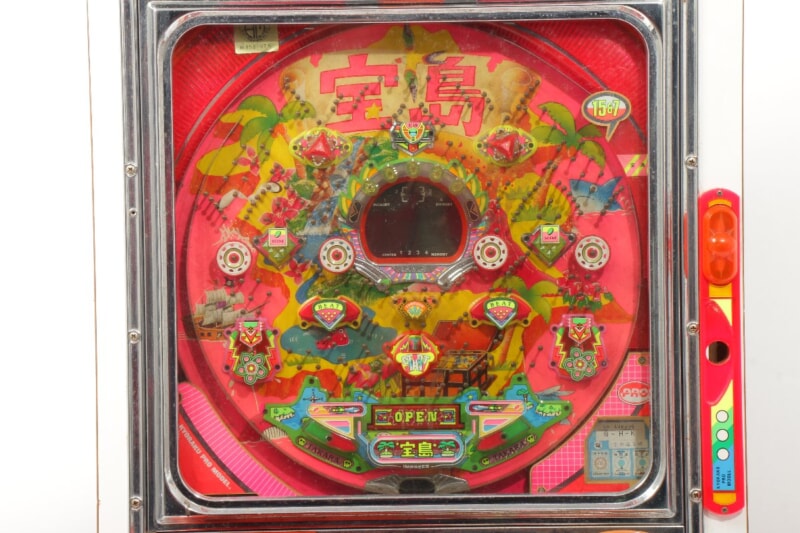 【昭和レトロ】 京楽  宝島 パチンコ実機の画像1