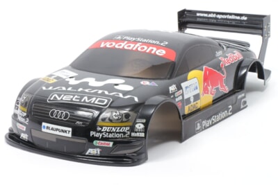 TAMIYA  1/10 【AUDI/アウディ TT-R】 ボディ PlayStation2 Red Bull BOSCH RC/ラジコンパーツの買取り品の画像