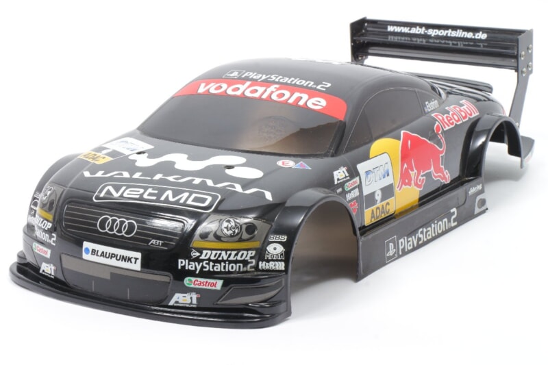 TAMIYA  1/10 【AUDI/アウディ TT-R】 ボディ PlayStation2 Red Bull BOSCH RC/ラジコンパーツの画像1