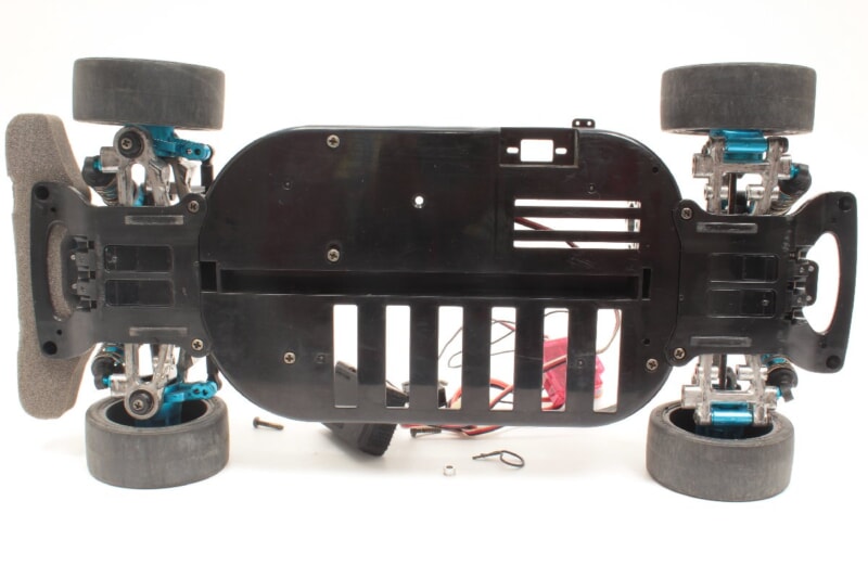 TAMIYA/タミ 1/10 ボディ[NSX レイブリック] シャーシ [TT-01R] 電動 RC/ラジコンの画像1
