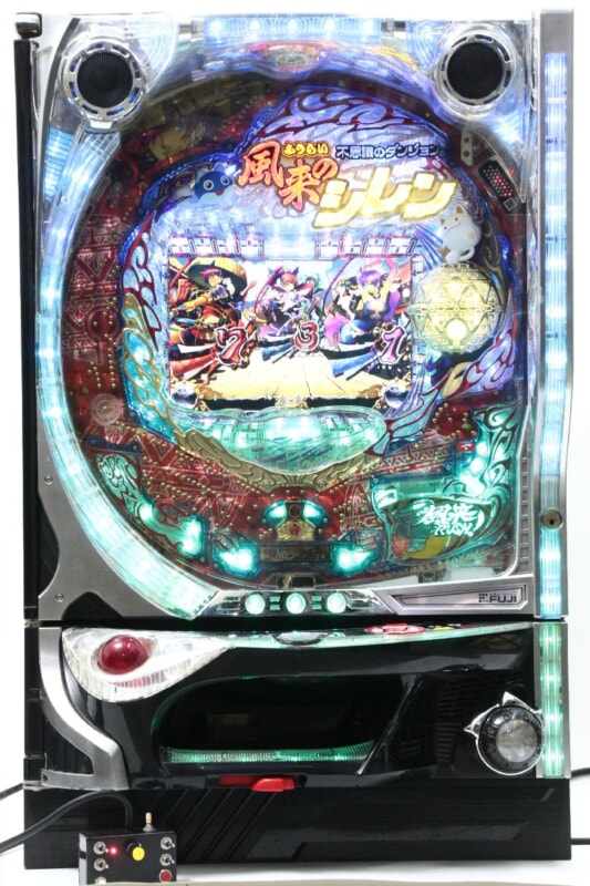 藤商事  [CR不思議のダンジョン 風来のシレンFPF] 1/399.610 オートコントローラー付き ジャンク パチンコ実機 100Vの画像1