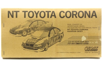 【未使用品】 CROSS  1/10 [トヨタ コロナ ナローボディ 専用デカール付き] ニューツーリング RC/ラジコン