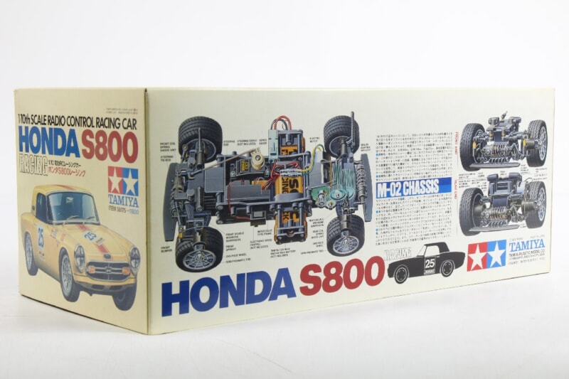 【未組立品】 TAMIYA  1/10 [ホンダ S800] 電動RC/ラジコンの画像1