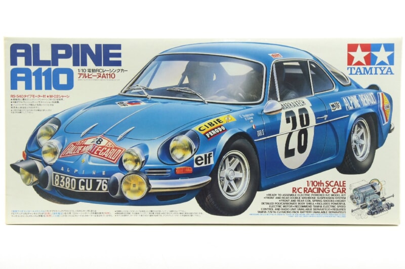 【未組立品】 TAMIYA  1/10 [アルピーヌ A110] 電動RC/ラジコンの画像1