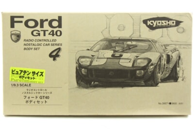 【未使用品】 KYOSHO  [フォード GT40 ボディセット] 1/10(1/9.3) ノスタルジックカーシリーズ RC/ラジコン 京商の買取り品の画像
