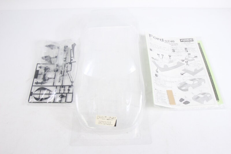 【未使用品】 KYOSHO  [フォード GT40 ボディセット] 1/10(1/9.3) ノスタルジックカーシリーズ RC/ラジコン 京商の画像1