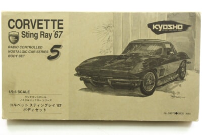 【未使用品】 KYOSHO  [コルベット スティングレイ’67 ボディセット] 1/10(1/9.6) ノスタルジックカーシリーズ RC/ラジコンの買取り品の画像