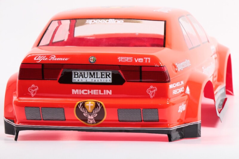 TAMIYA  1/10 [アルファロメオ 155V6Ti イェーガーマイスター] ボディ RC/ラジコンの画像1