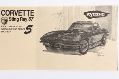 【未使用品】 KYOSHO  [コルベット スティングレイ’67 ボディセット] 1/10(1/9.6) ノスタルジックカーシリーズ RC/ラジコン