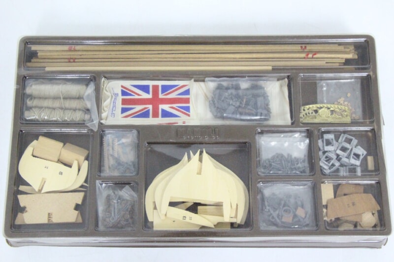 Mamoli・ HUNTER [Cutter inglese armato 1797] 1/72スケール 木製帆船模型組立キットの画像1
