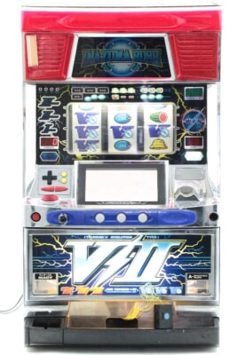 【4号機】 [サンダーV2] スロット実機 100V メーシー コイン不要機【希少レトロ台】