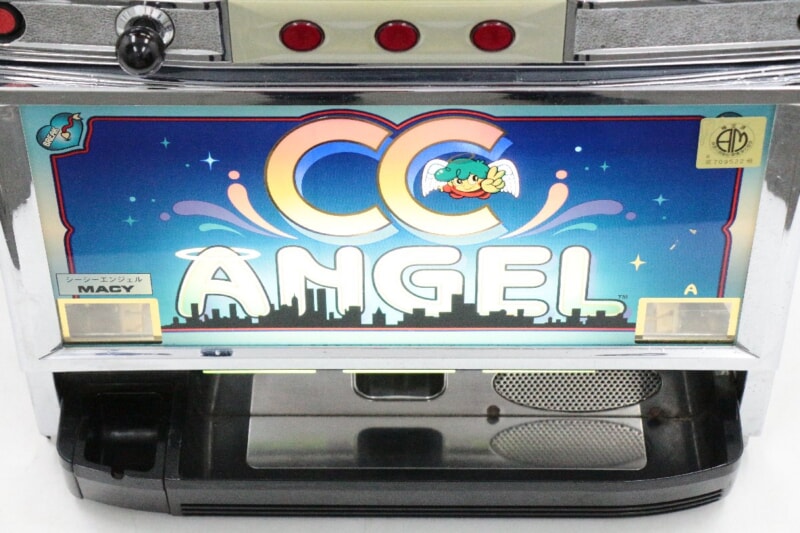 【4号機】 [CCエンジェル] スロット実機 100V メーシー【希少レトロ台】の画像1