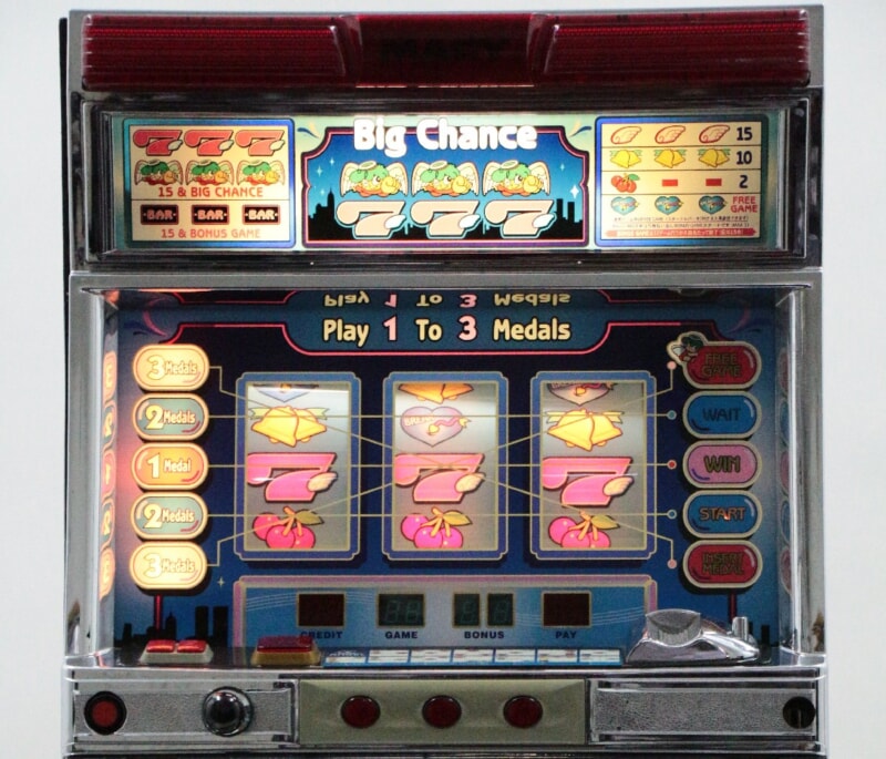 【4号機】 [CCエンジェル] スロット実機 100V メーシー【希少レトロ台】の画像1