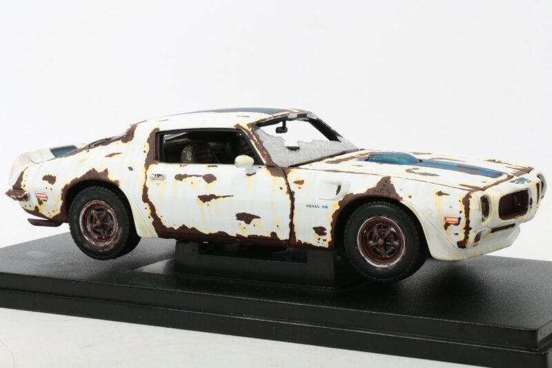 WELLY ・ 1:18 1972 ポンティアック ファイヤーバード Trans Am サビ塗装 ウェザリングペイント品の画像1