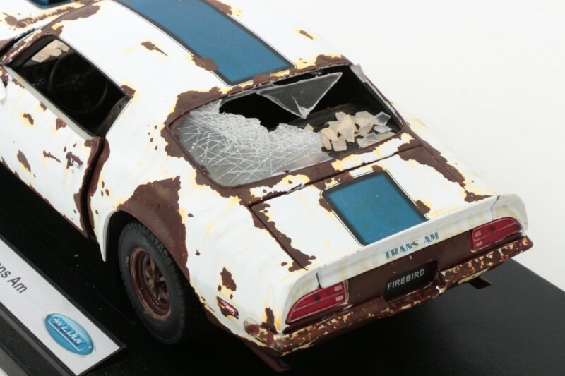 WELLY ・ 1:18 1972 ポンティアック ファイヤーバード Trans Am サビ塗装 ウェザリングペイント品の画像1