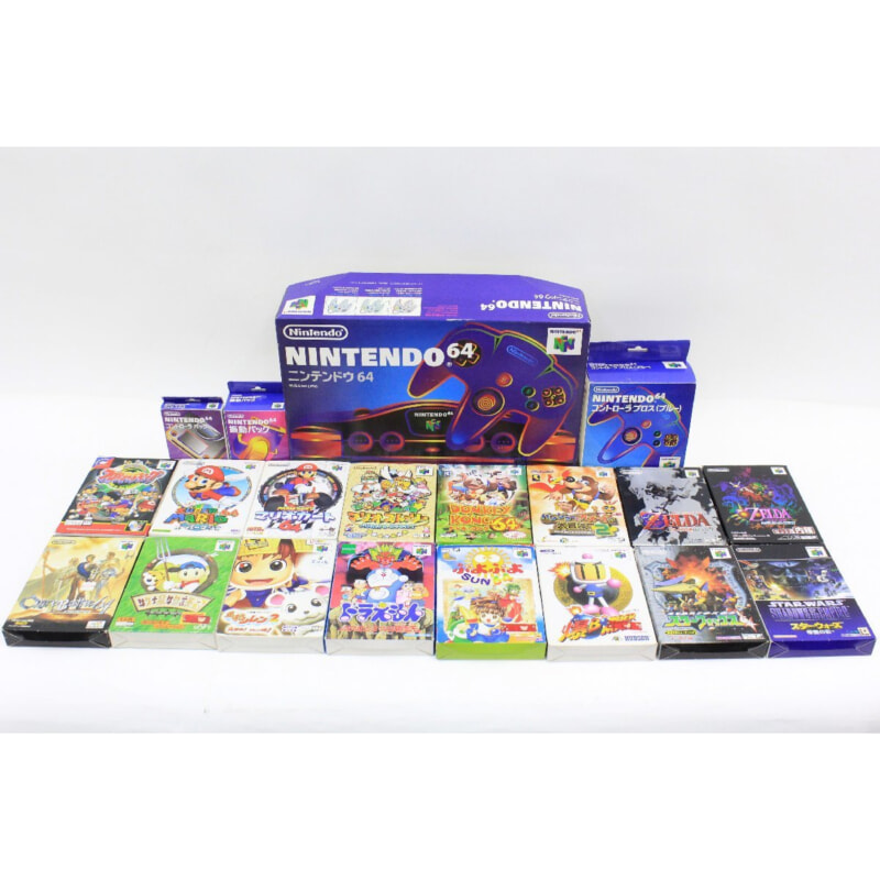 Nintendo64 本体 + ソフト（箱あり）の画像1