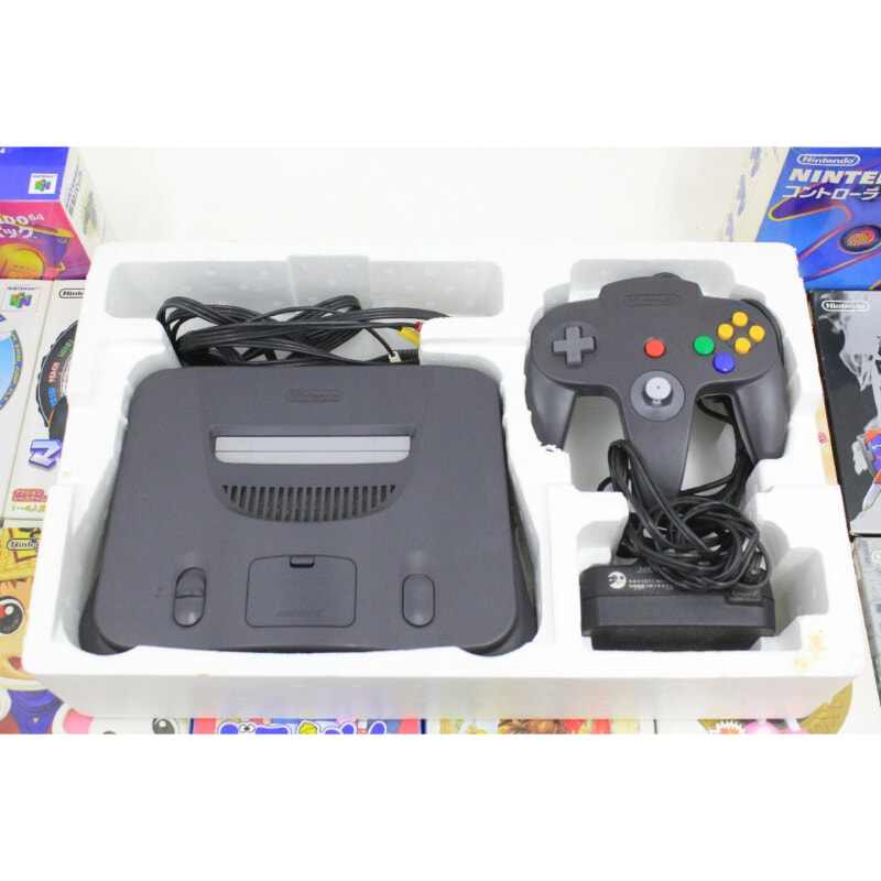 Nintendo64 本体 + ソフト（箱あり）の画像1