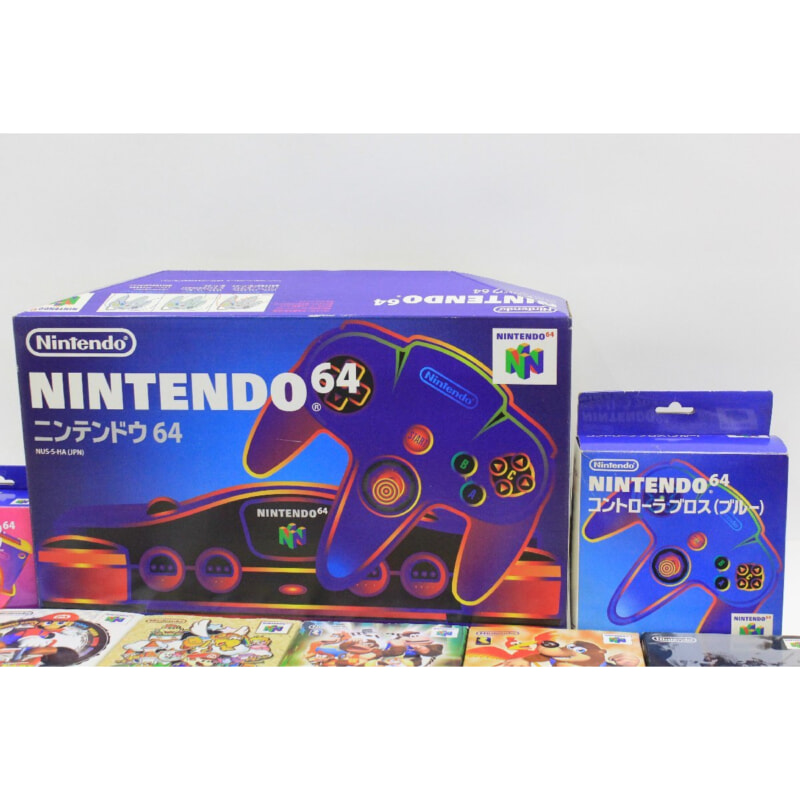 Nintendo64 本体 + ソフト（箱あり）の画像1