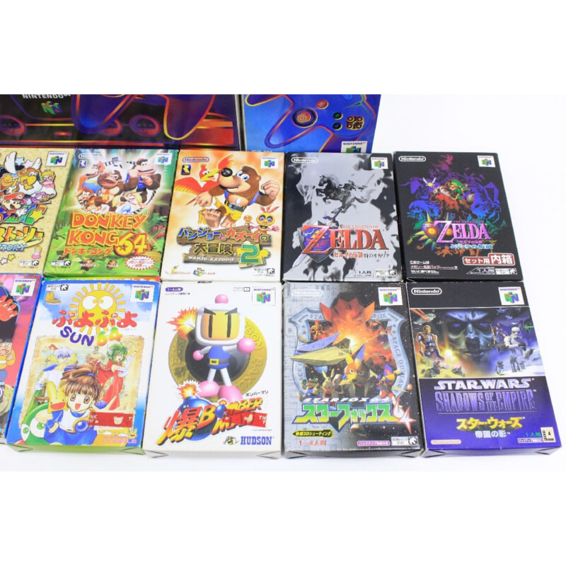 Nintendo64 本体 + ソフト（箱あり）の画像1