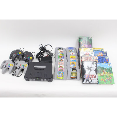 NINTENDO64 本体 + ソフトの買取り品の画像
