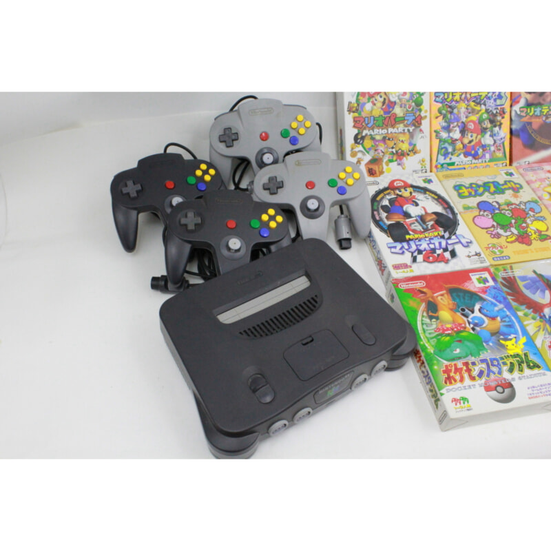 Nintendo ニンテンドウ64 本体 + ソフトの画像1