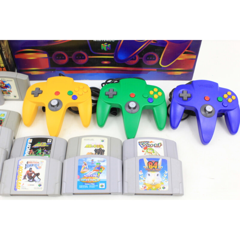 Nintendo ニンテンドウ64 本体 + ソフトの画像1
