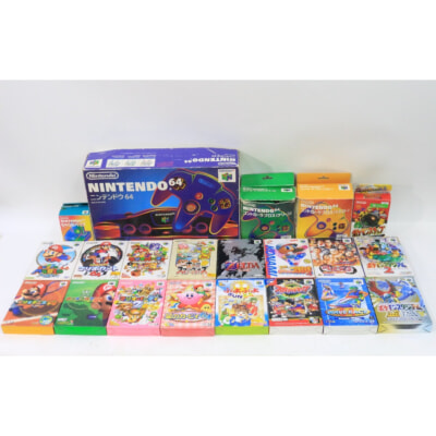 Nintendo ニンテンドウ64本体 + ソフトの買取り品の画像