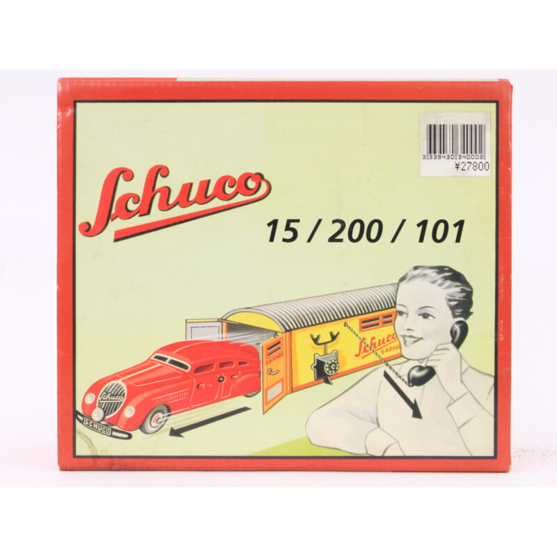 Schuco Garage mit Kommandoauto und Wendeauto Art.Nr.01071の画像1