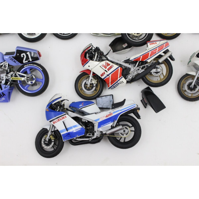 バイク プラモデル 完成品の画像1