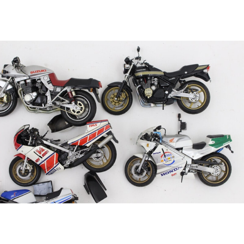 バイク プラモデル 完成品の画像1