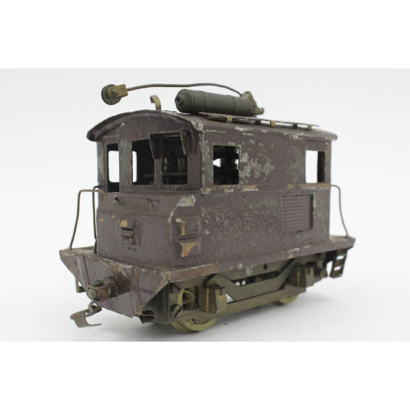 電気機関車 真鍮製の画像1