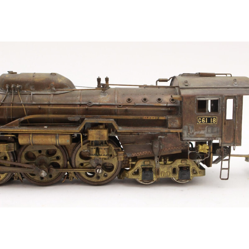蒸気機関車 C61 18 Oゲージ 鉄道模型 炭水車付の画像1