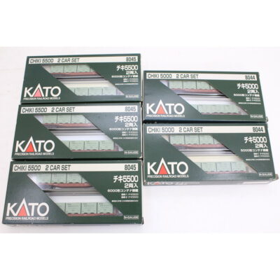 KATO チキ5500 5000形 コンテナ積載 Nゲージの買取り品の画像